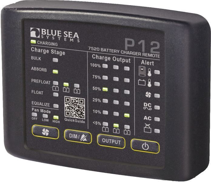 BLUE SEA - Fernbedienung für P12 Batterie-Ladegerät