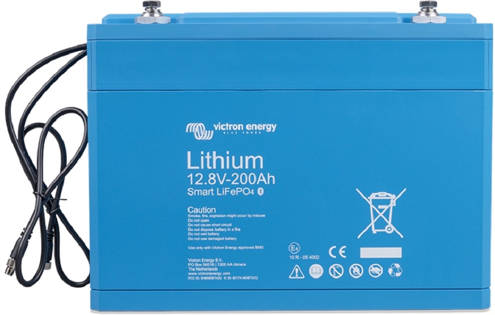 VICTRON - LiFePO4 Batterie 12,8V 200Ah - SMART