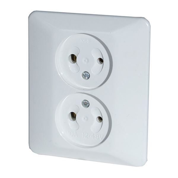 PHAESUN - DC Unterputz Fassung 12 - 48 V