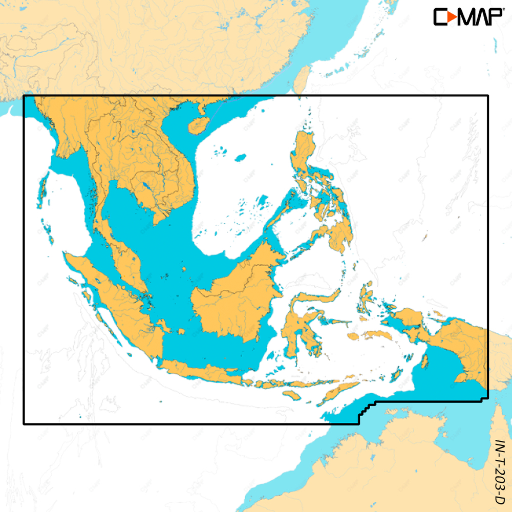 C-MAP DISCOVER X - Thail., Malaysia, W.Indon. - µSD/SD-Karte