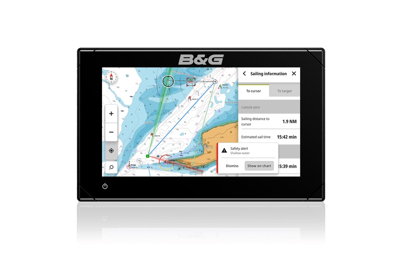 B&G - ZEUS S 7 - Touchscreen - Multifunktionskartenplotter