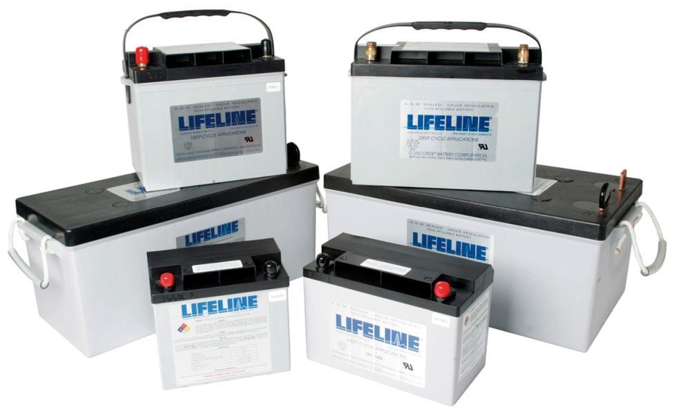 LIFELINE - AGM Batterie 12V