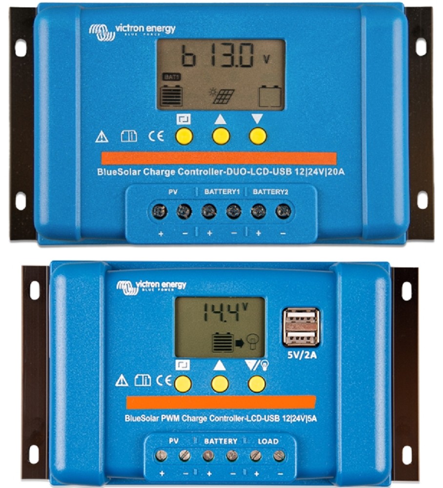 VICTRON - BlueSolar DUO Solarregler 12/24V, 20A