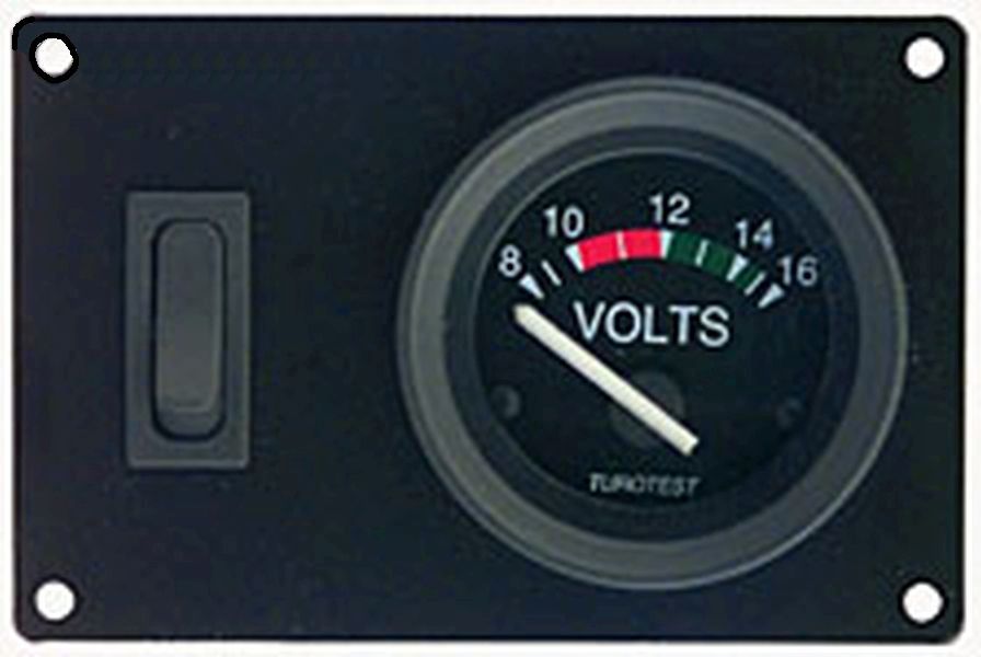 PHILIPPI - Voltmeter mit Umschalter für STV PV-24V