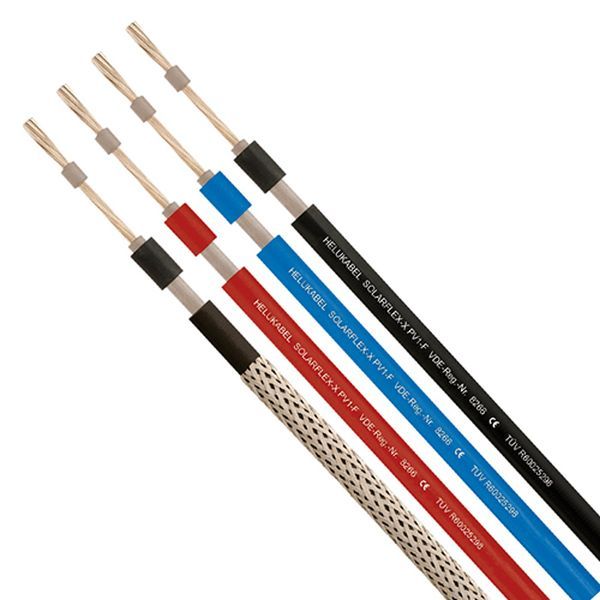 PHAESUN - Kabel Solarflex-X PV1-F 1 x 4 mm² rot
