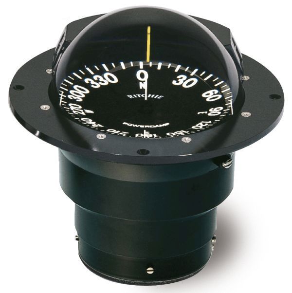 RITCHIE - Kompass GLOBEMASTER - 191 mm - Messing mit Blende