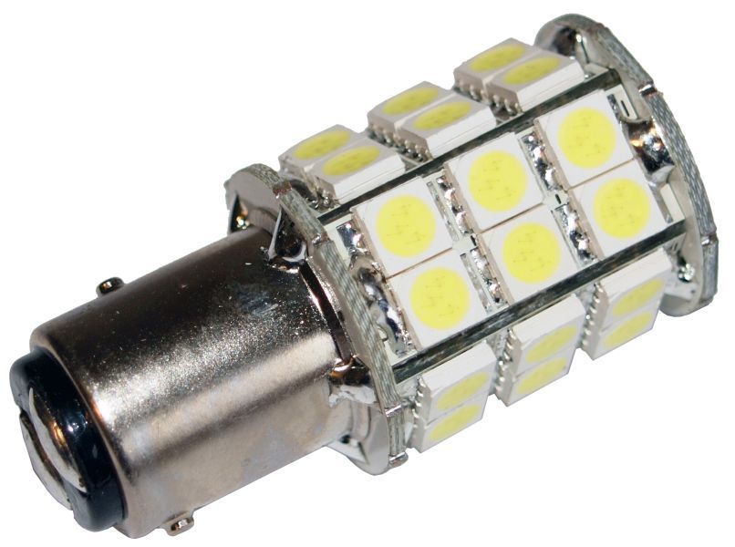 LED-Leuchtmittel mit 30 SMD - BAY15d Sockel