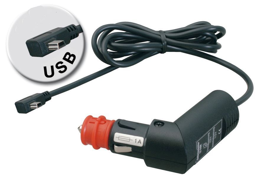 Mini-USB Ladegerät für 12 und 24 V