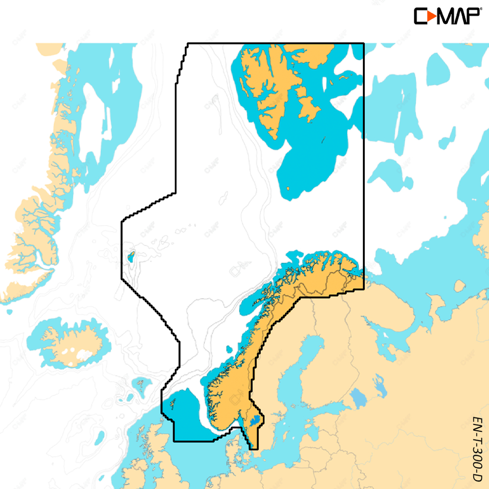 C-MAP DISCOVER X - North Sea - µSD/SD-Karte
