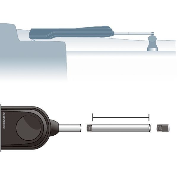 SIMRAD - 150 mm (6,0 in) Schubstangenverlängerung