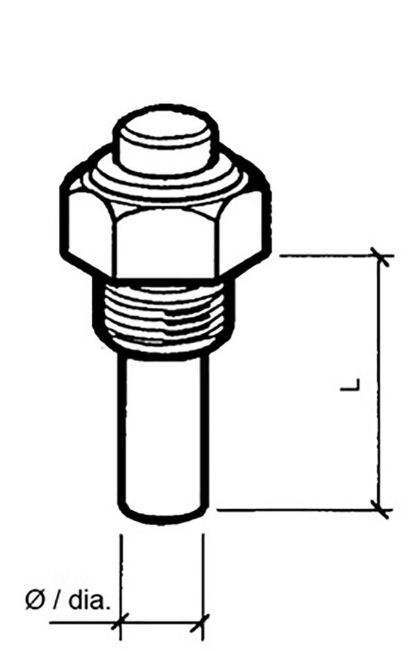 VDO - TEMP SENDER 150°C (EARTH RET) M14 X 1.5,