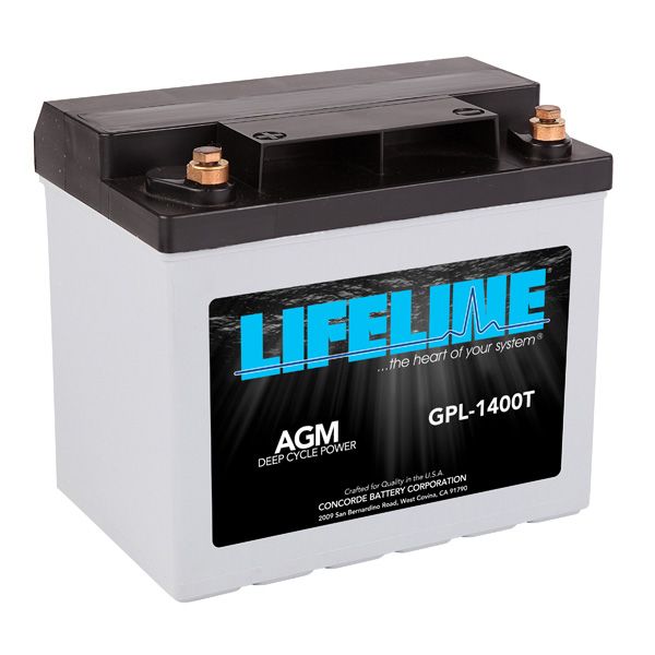 LIFELINE - AGM Batterie 43 Ah